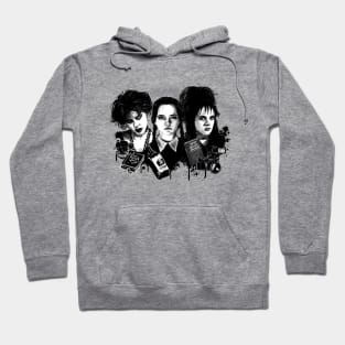 Bad Girls - Wednesday Addams, Nancy Downs and Lydia Deetz Hoodie